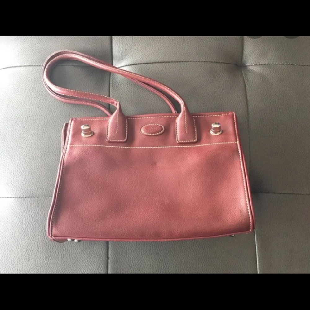 Red Leather Tod’s Shoulder Bag